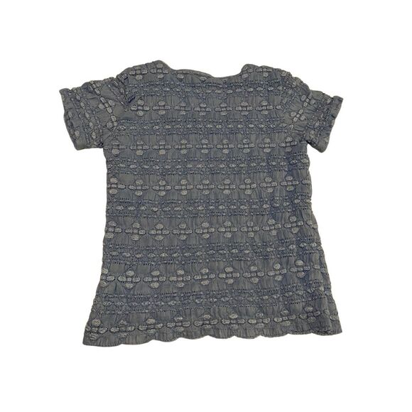 East 5th Petite Lace T Shirt Fairycore Preppy Summer Coastal Beach Coquette - Picture 2 of 9